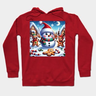 Snowman Christmas Hoodie